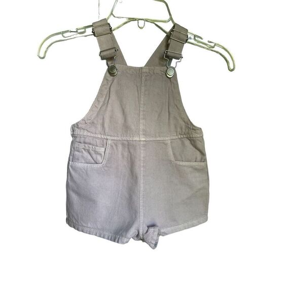NWT Zara Girl’s Light Purple Denim Shorts Size 18/24 Monghs - Picture 1 of 8